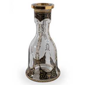 Czech Mate Bohemian Hookah Base Empire Golden Black Decor