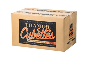 FULL CASE of "Cubettes" by Titanium Coconut Charcoal