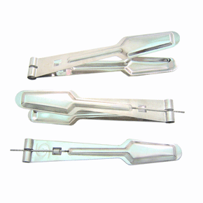SOCIAL SMOKE STAINLESS STEEL TONGS